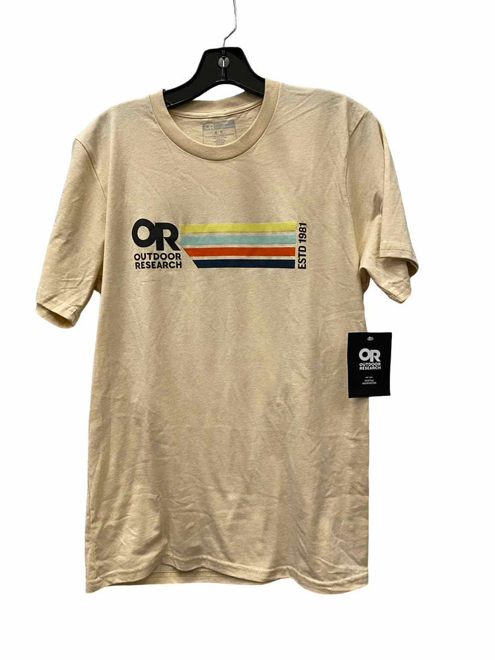 Outdoor Research Size M Cream Multi Short Sleeve Shirts