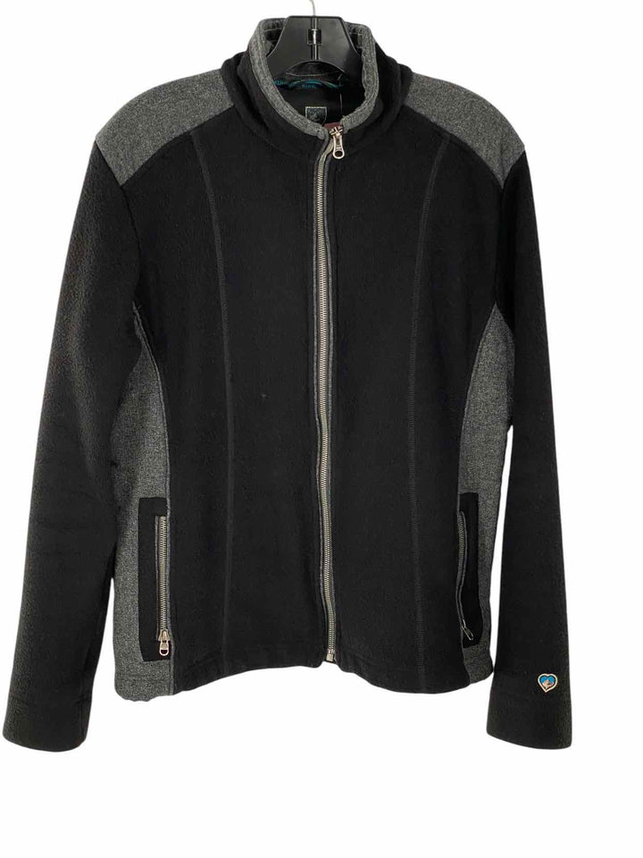 Kuhl Size L Black Gray Jacket (Outdoor)