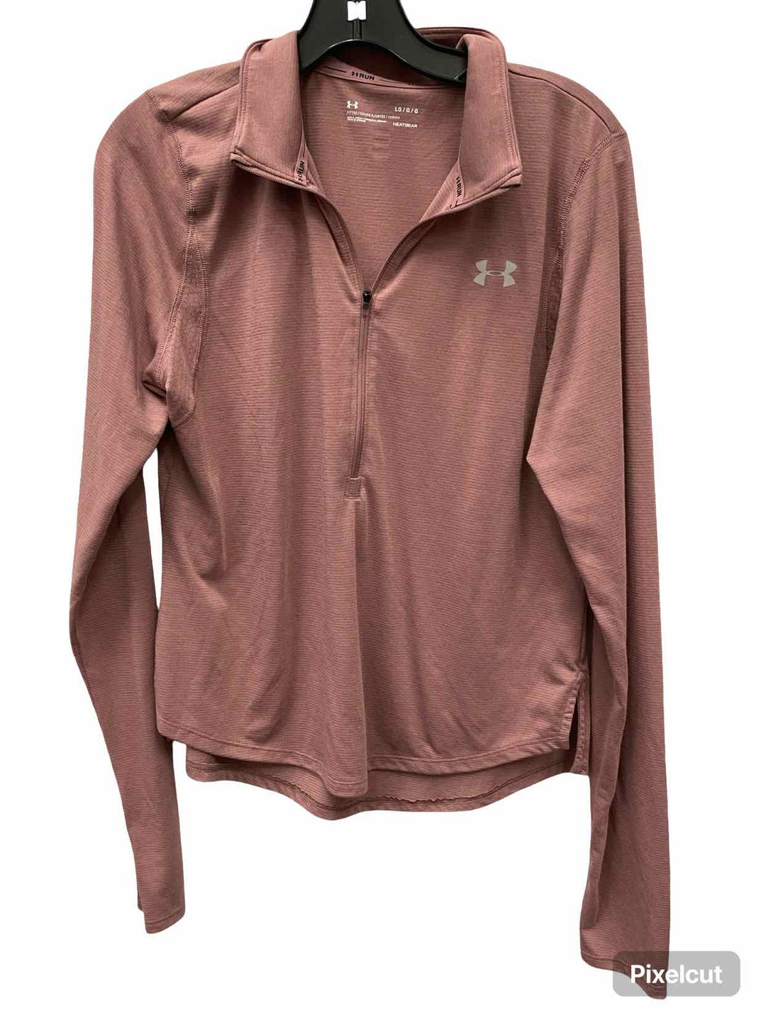 Under Armour Size L Plum Athletic Long Sleeve