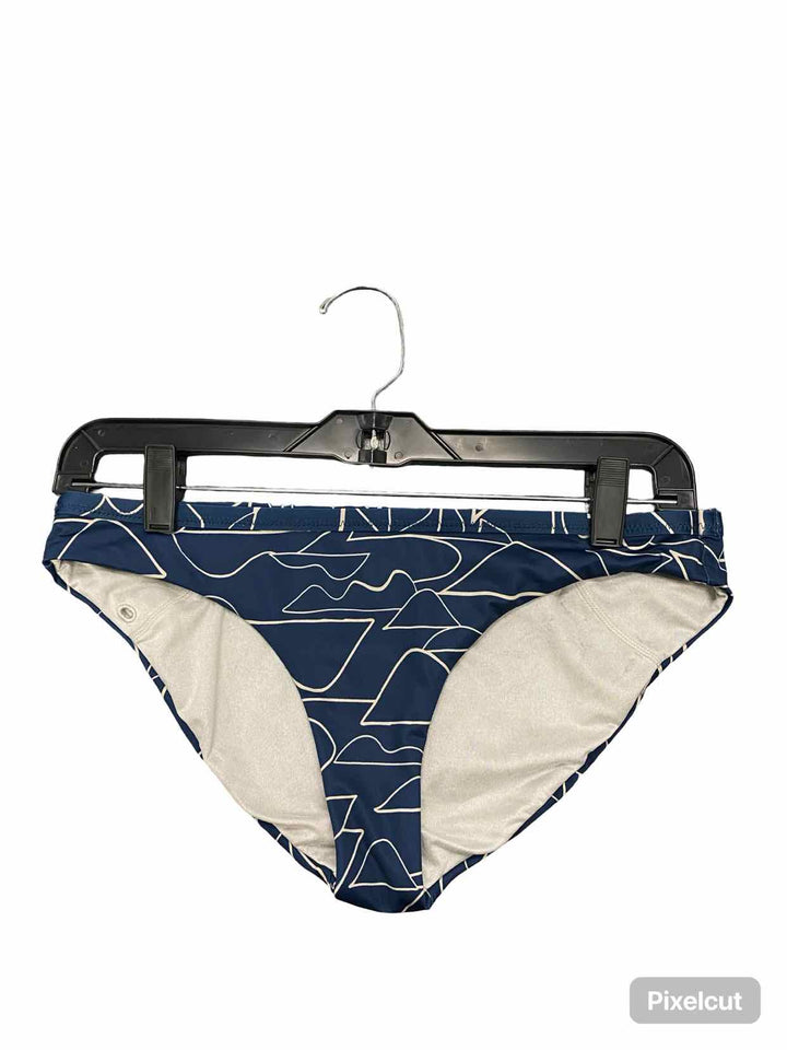 Unknown Brand Size S Blue Print Swimsuit Bottom