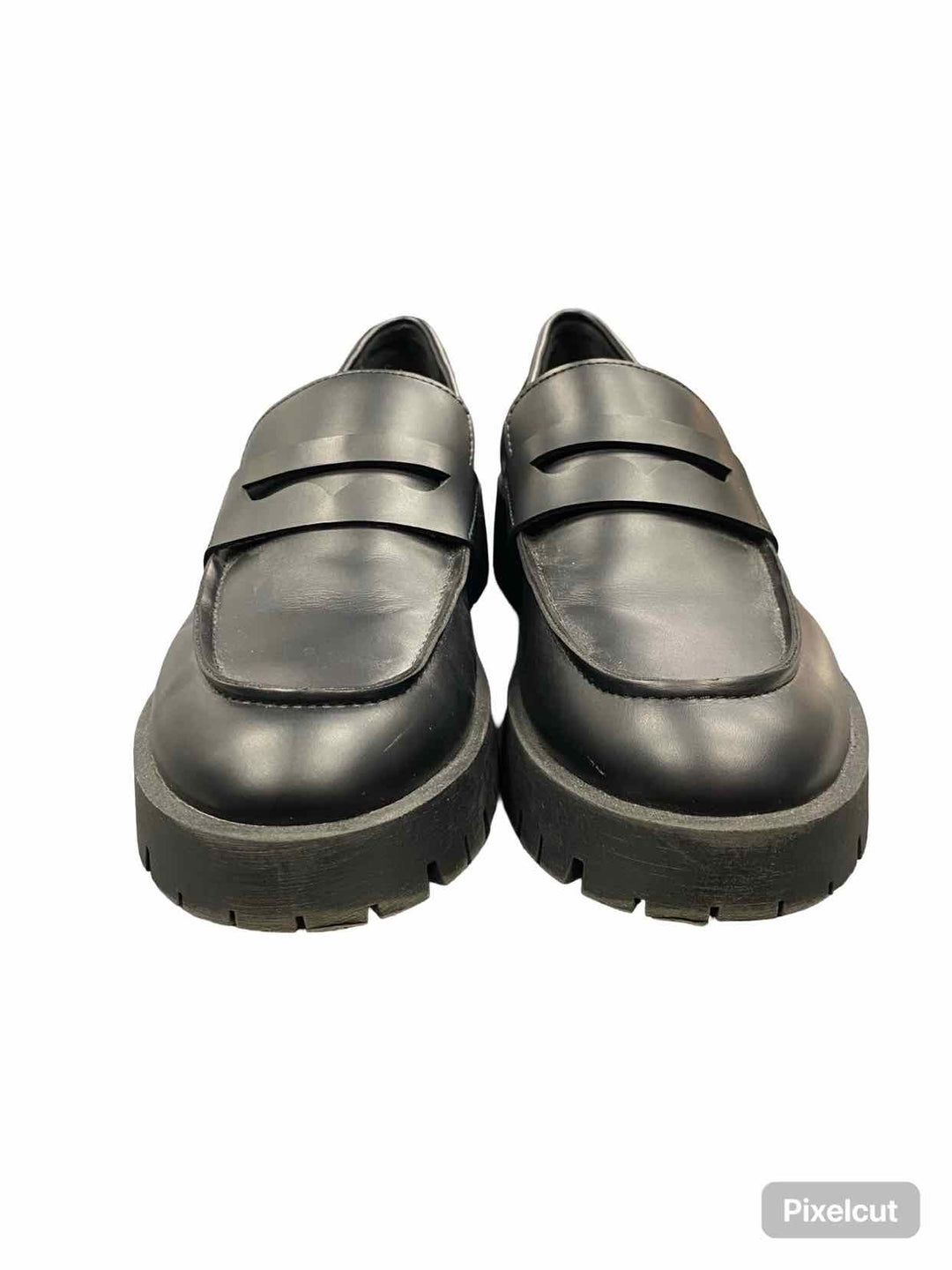 Steve Madden Shoe Size 8 Black Lug Loafers