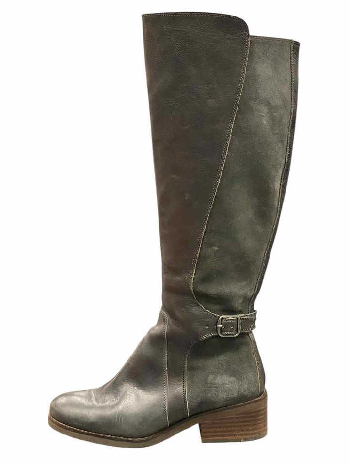 Lucky Brand Shoe Size 8 Grey Boots(knee)