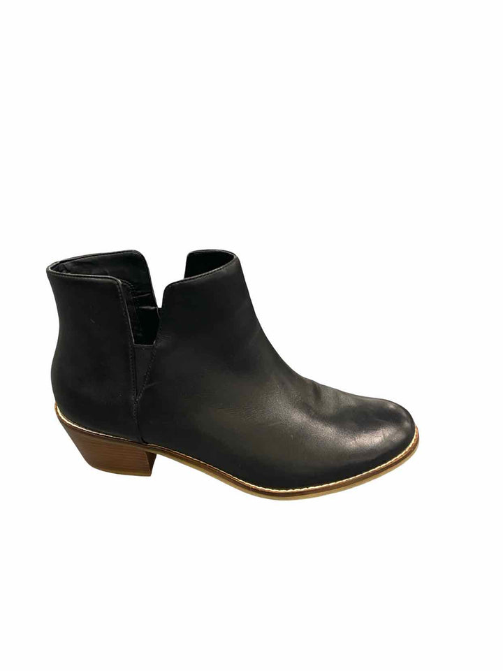 Cole Haan Shoe Size 9 Black Leather Abbot Ankle Booties Boots(Ankle)