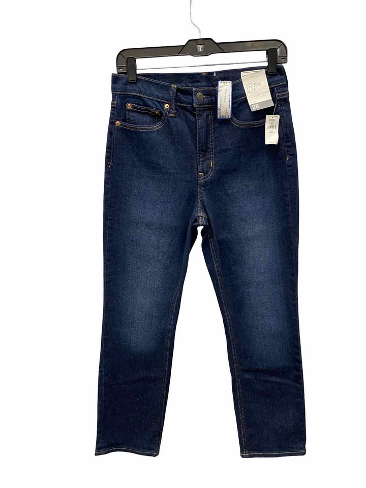 Gap Size 28 Blue vintage slim Jeans