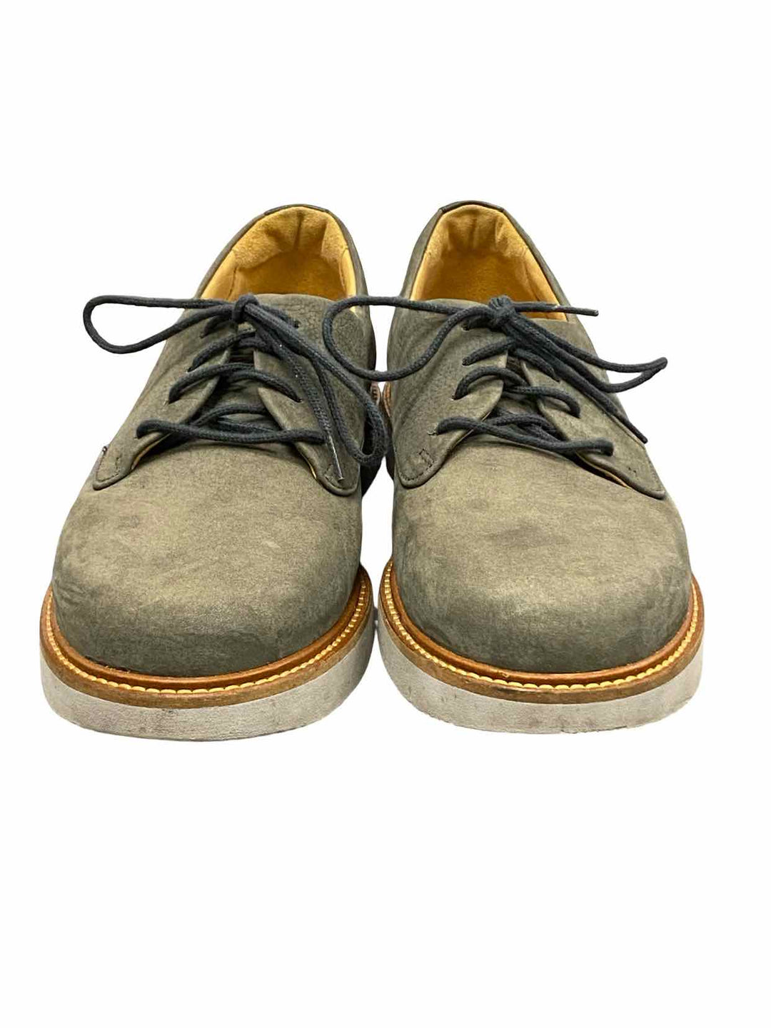 Samual Hubbard Shoe Size 9 Green Leather Bucks Sneakers