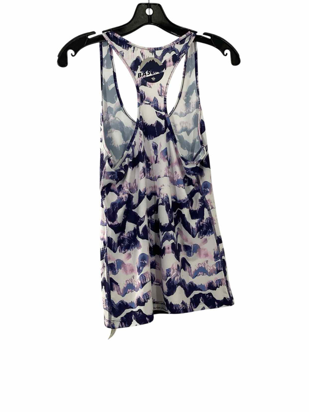 Rabbit Size S/M Purple White Print Athletic Tank Top