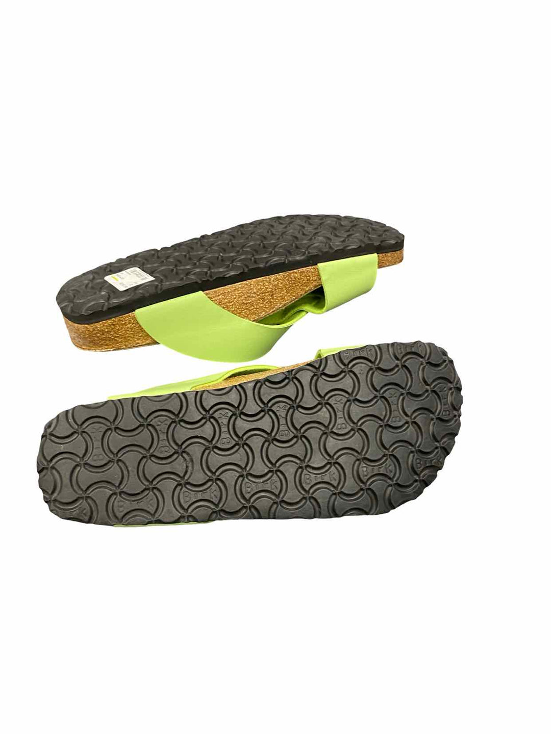 Birkenstock Shoe Size 39 Green Leather Sandals