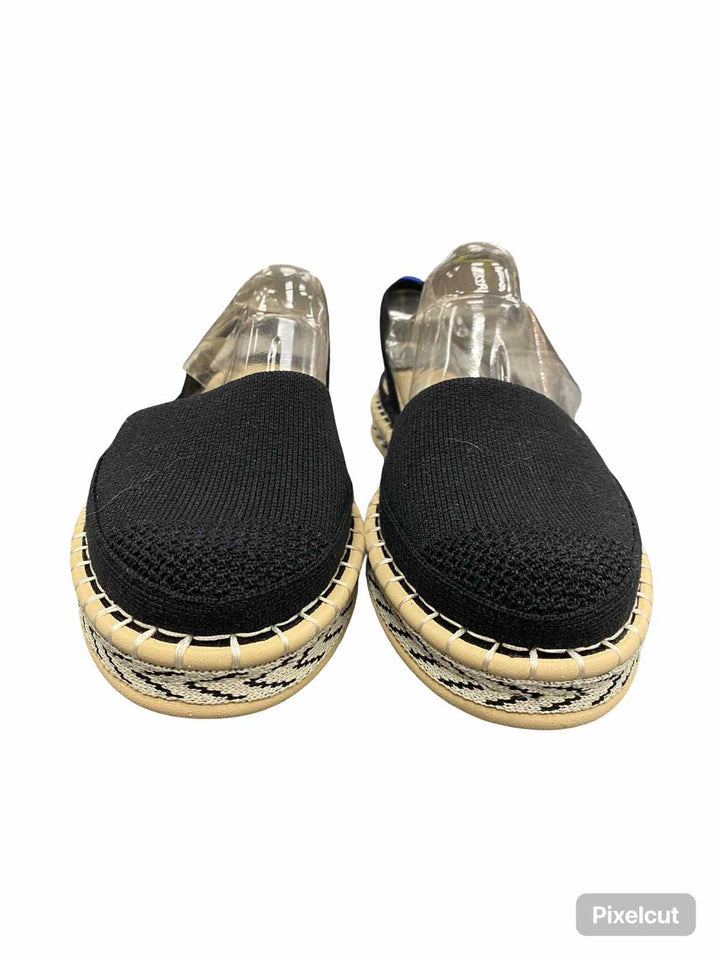 Rothy's Shoe Size 9.5 Black NWOT D'Orsay Espadrille Flats