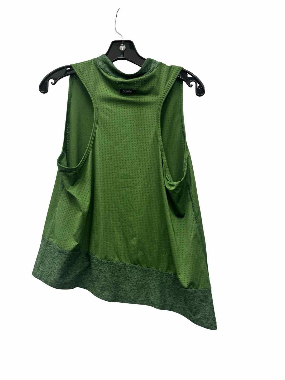Oiselle Size 6 Green Athletic Tank Top