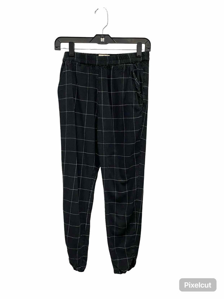 Marine Layer Size S Black White Pants
