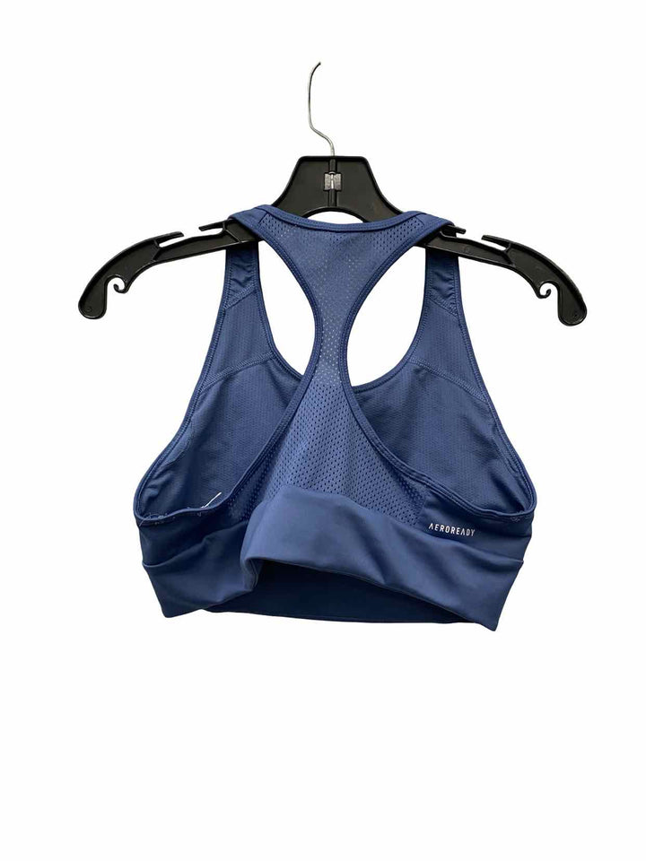 Adidas Size M Blue Athletic Bra