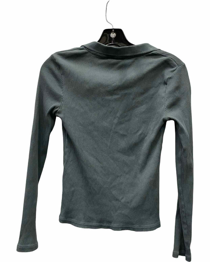 ZARA Size S Dark Gray Long Sleeve Shirts