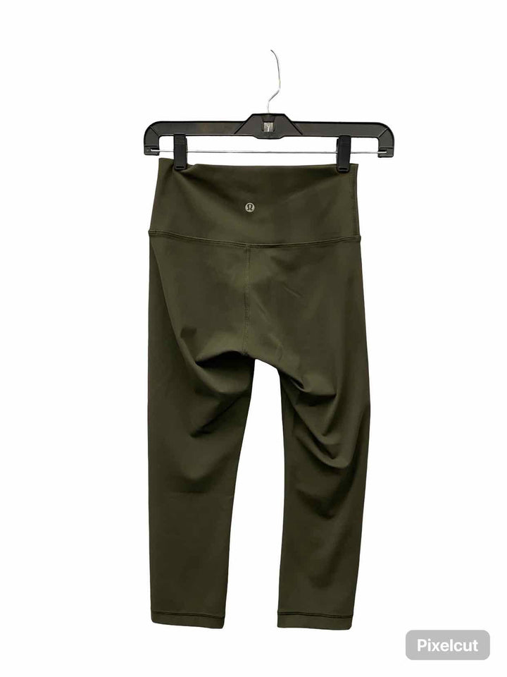 Lululemon Size 4 Green Athletic Pants