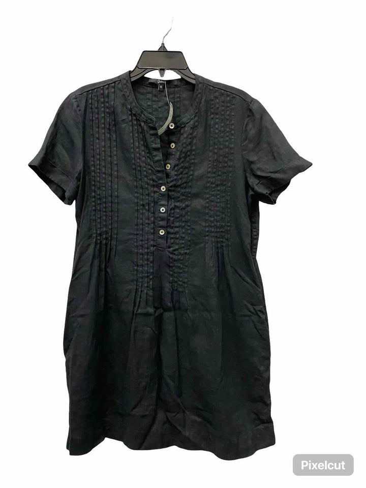 Quince Size S Black Dress