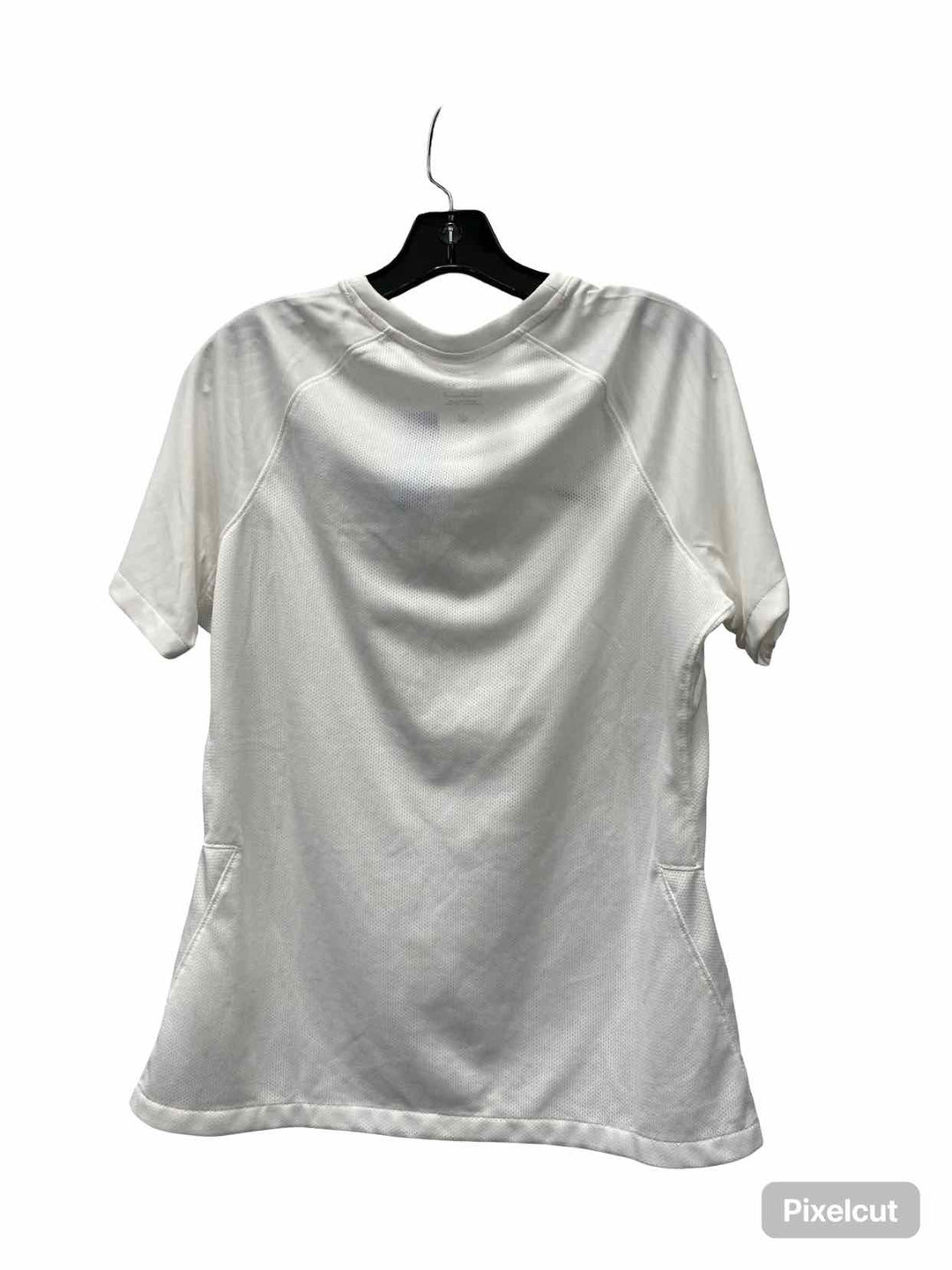 Nike Size L White Athletic Short Sleeve