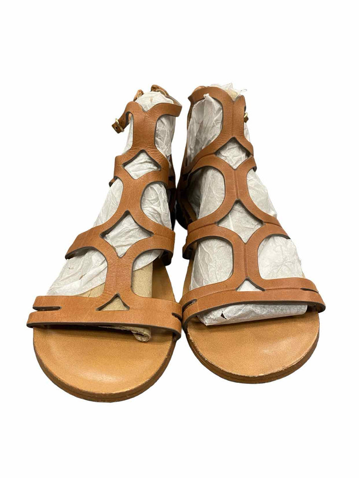 Steve Madden Shoe Size 6.5 Brown Leather Sandals