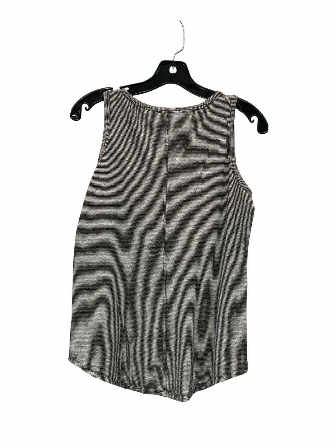 PrAna Size S Black White Striped Tank Top