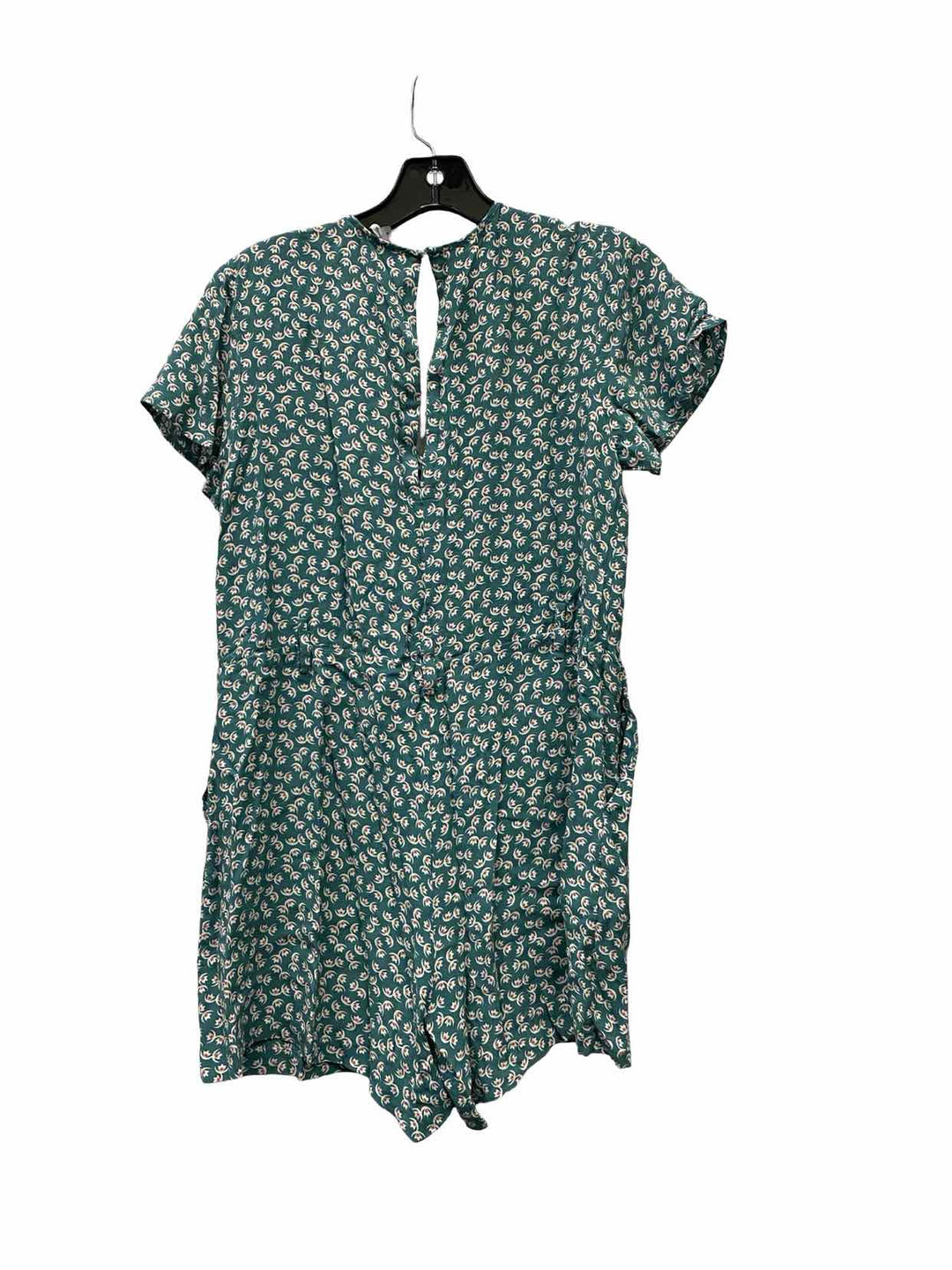 Rails Size S Green Floral Dress