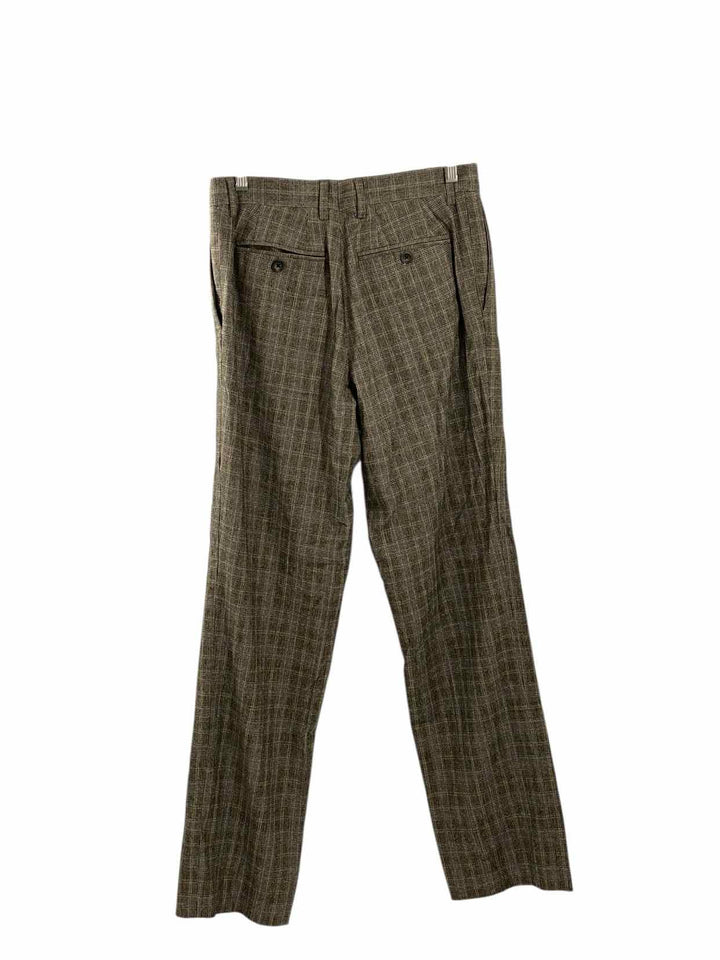 Banana Republic Size 30 Brown Print Pants