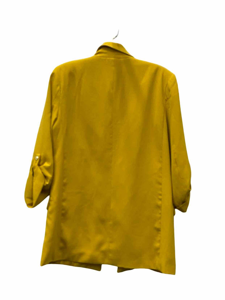 Tahari Size S Yellow Blazer