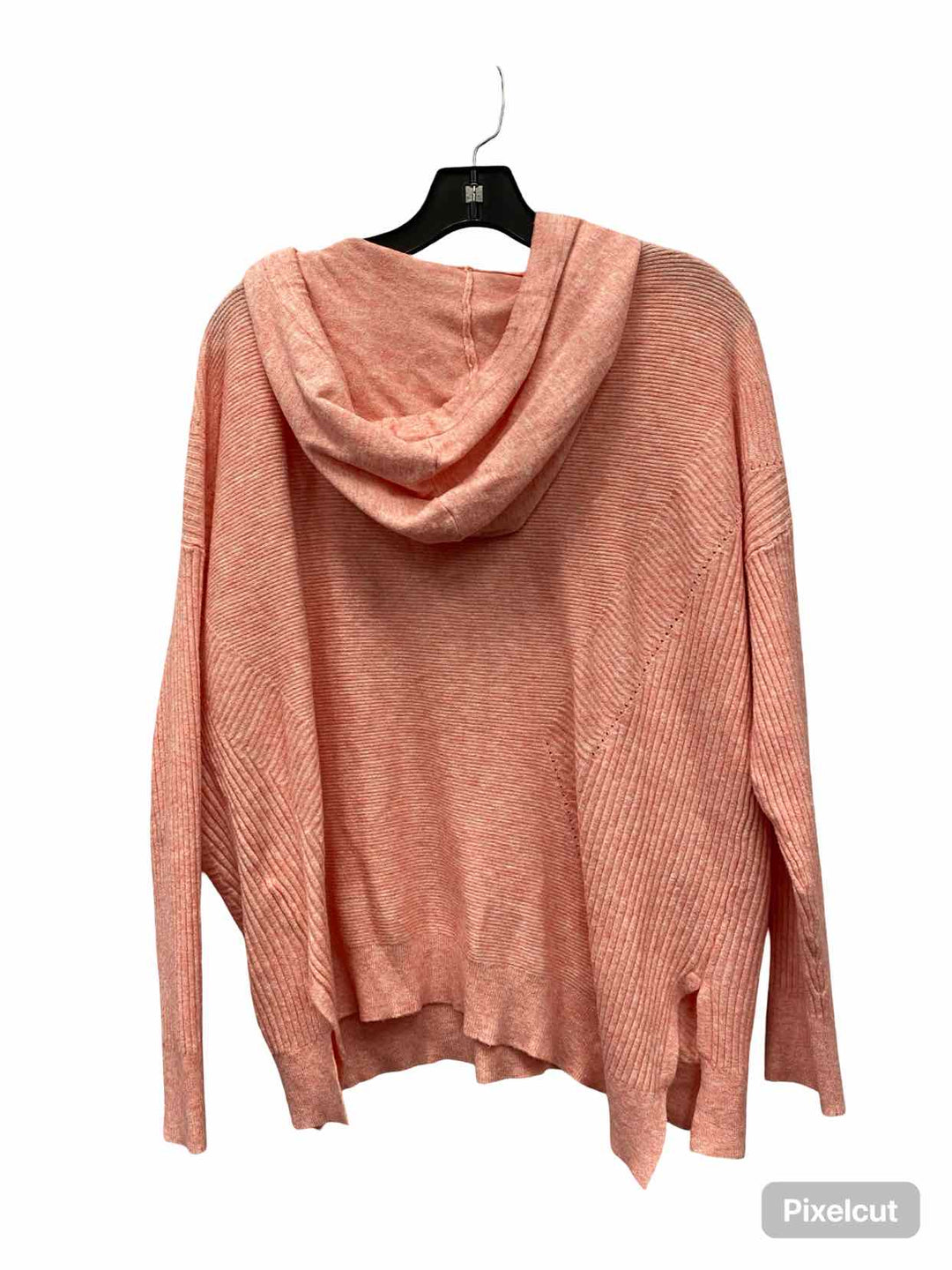 Wit & Wisdom Size L Pink Hoodie Sweater