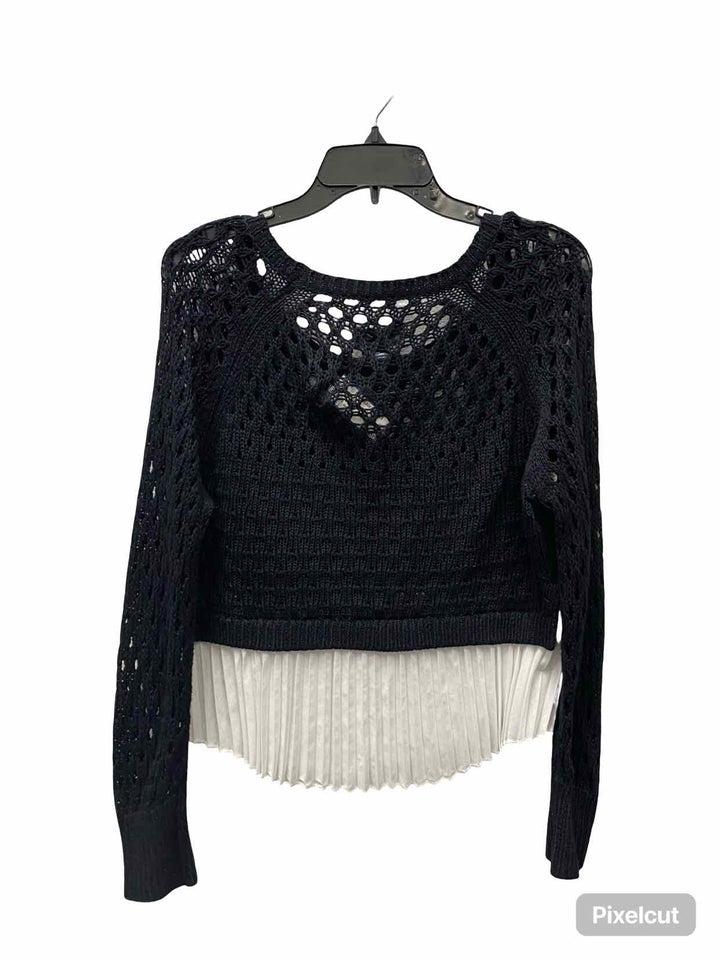 Maeve Size S Black White Sweater