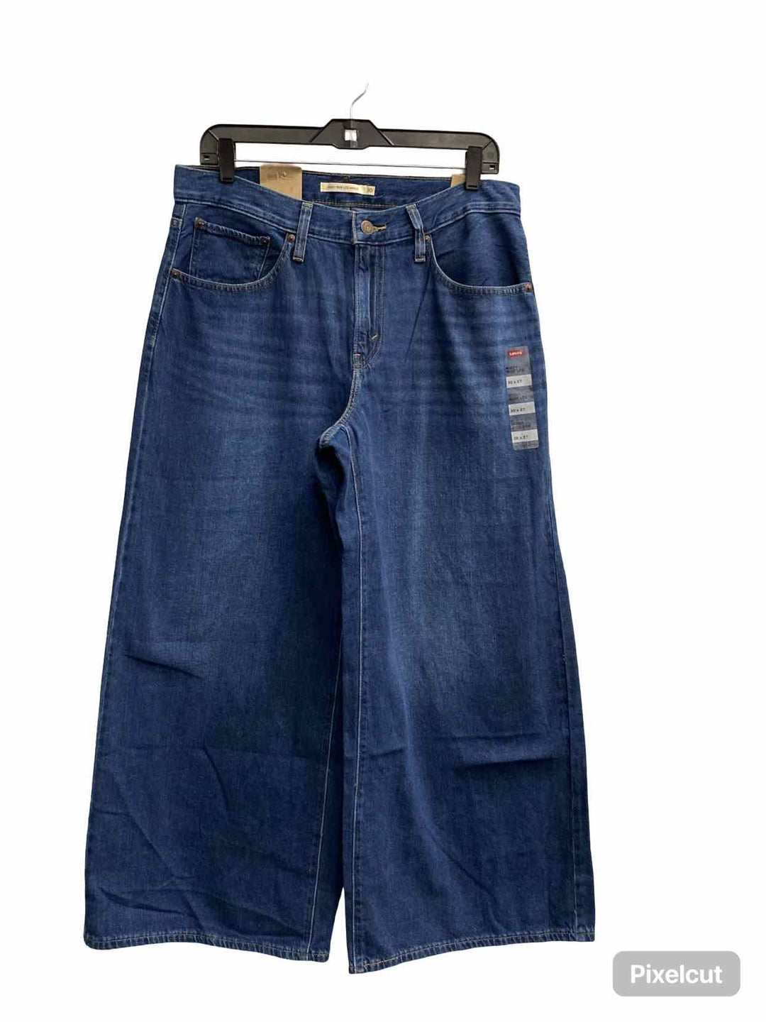 Levi's Premium Size 30 x 27 Middy Wide Leg Ankle Retail Jeans