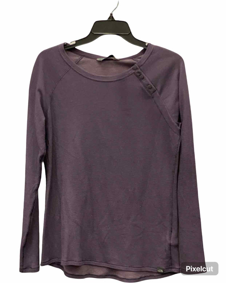 The North Face Size L Purple Long Sleeve Shirts