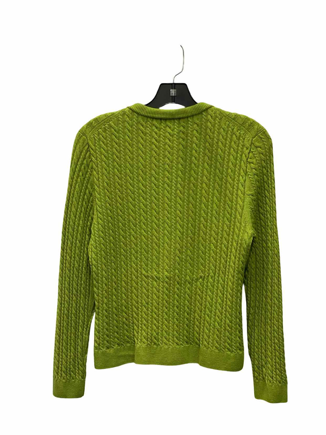 J Crew Size L Green Sweater