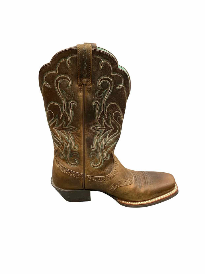 Ariat Shoe Size 6.5 Brown Leather Legend Western Boots(knee)