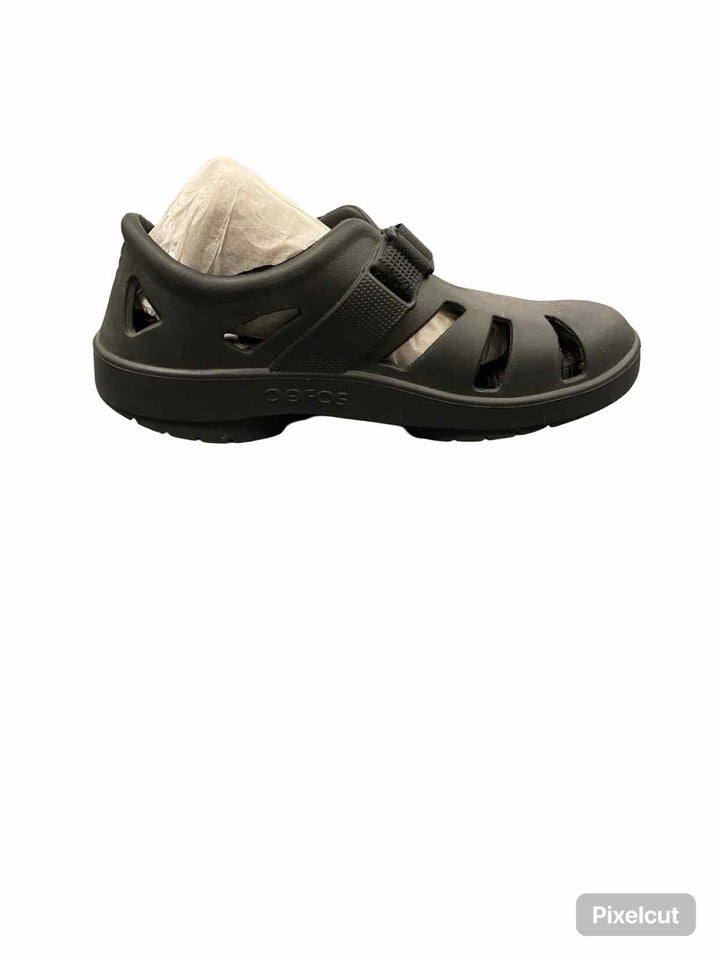 Oofos Shoe Size 39 Black OOcandoo Recovery Sandals