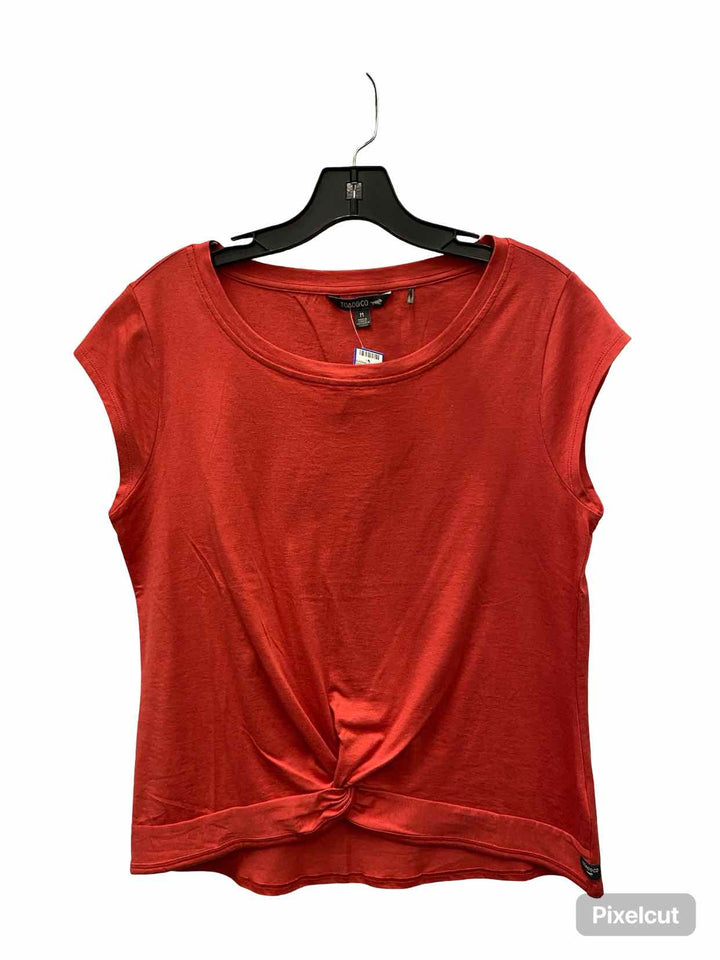 Toad & Co. Size M Orange 58% Organic Cotton Tank Top