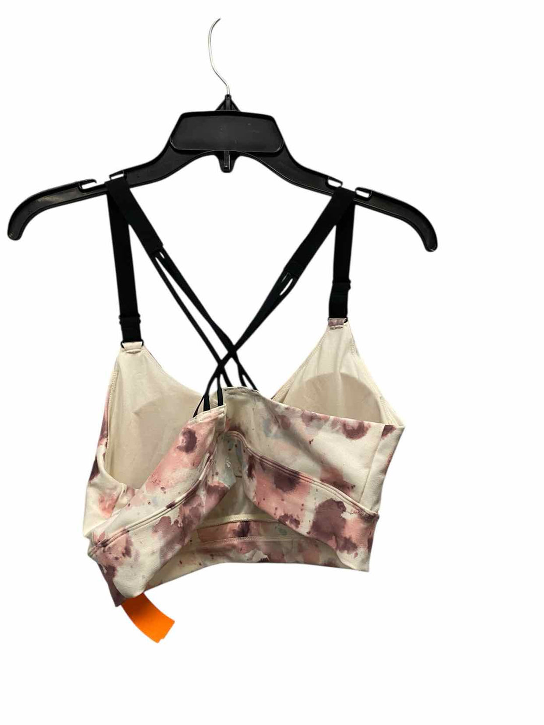 Marika Size L White Multi Athletic Bra