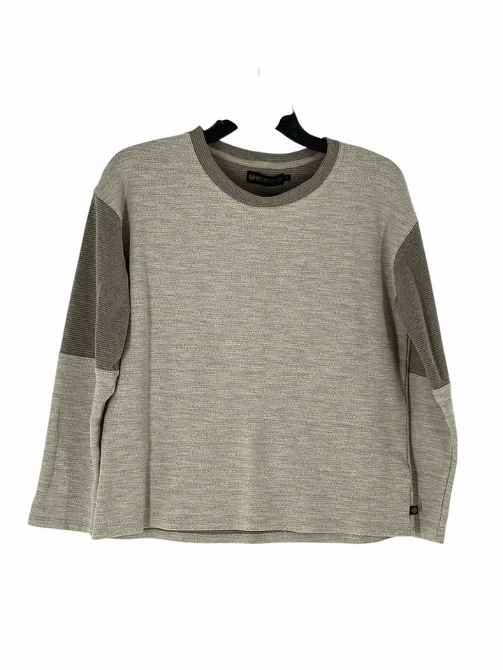 United by Blue Size S Gray Two Tone organic cotton blend Long Sleeve Shirts