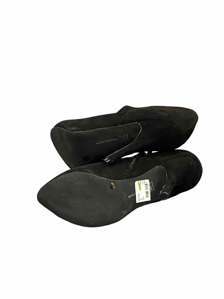 INC Shoe Size 6.5 Black Suede Heels