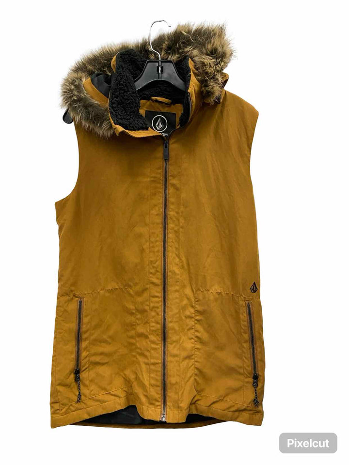 Volcom Size M Brown Vest (Outdoor)
