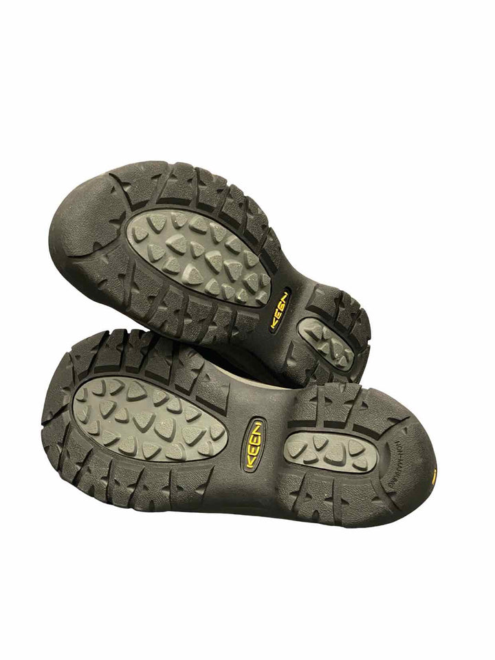 Keen Shoe Size 9 Black Leather slip-on Clogs