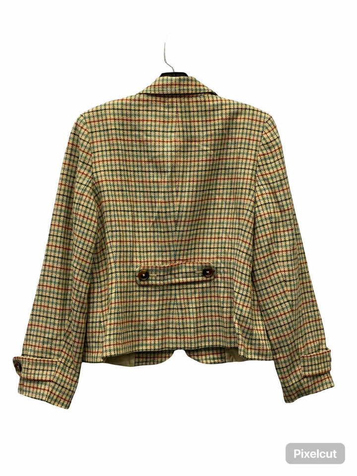Loft Size 8P Cream Multi Blazer