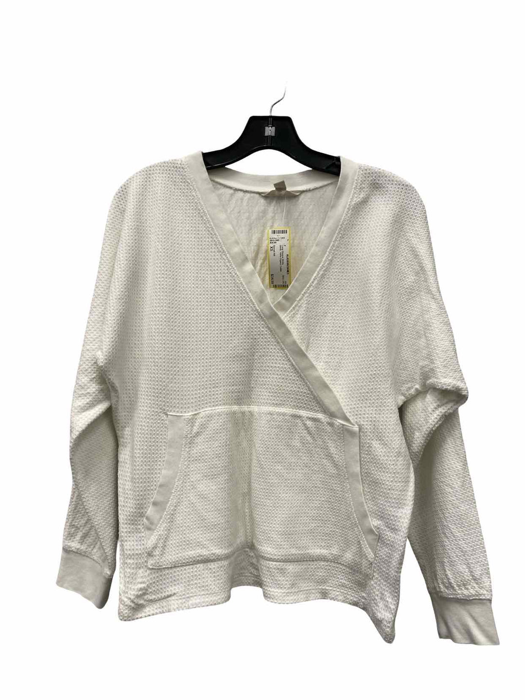 Garnet Hill Size XS White 100% Organic Cotton Long Sleeve Shirts
