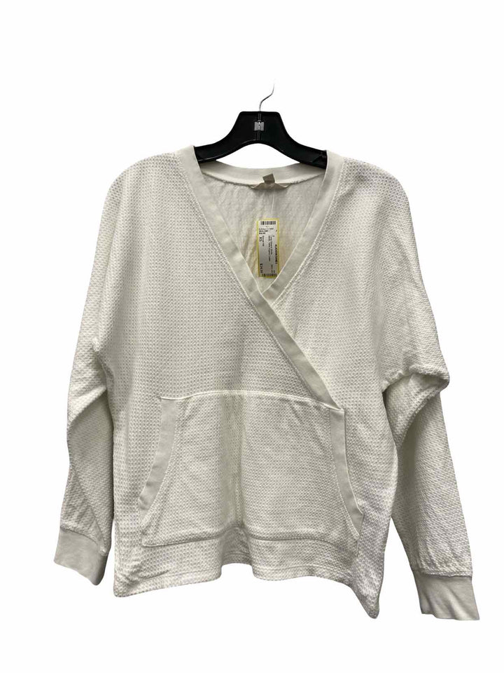 Garnet Hill Size XS White 100% Organic Cotton Long Sleeve Shirts