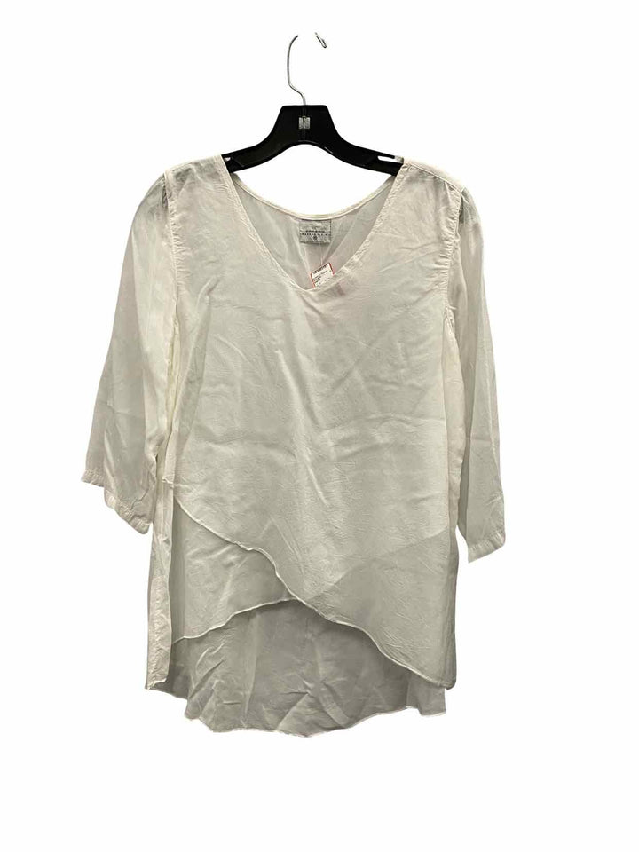 CLICK Size M White Long Sleeve Shirts