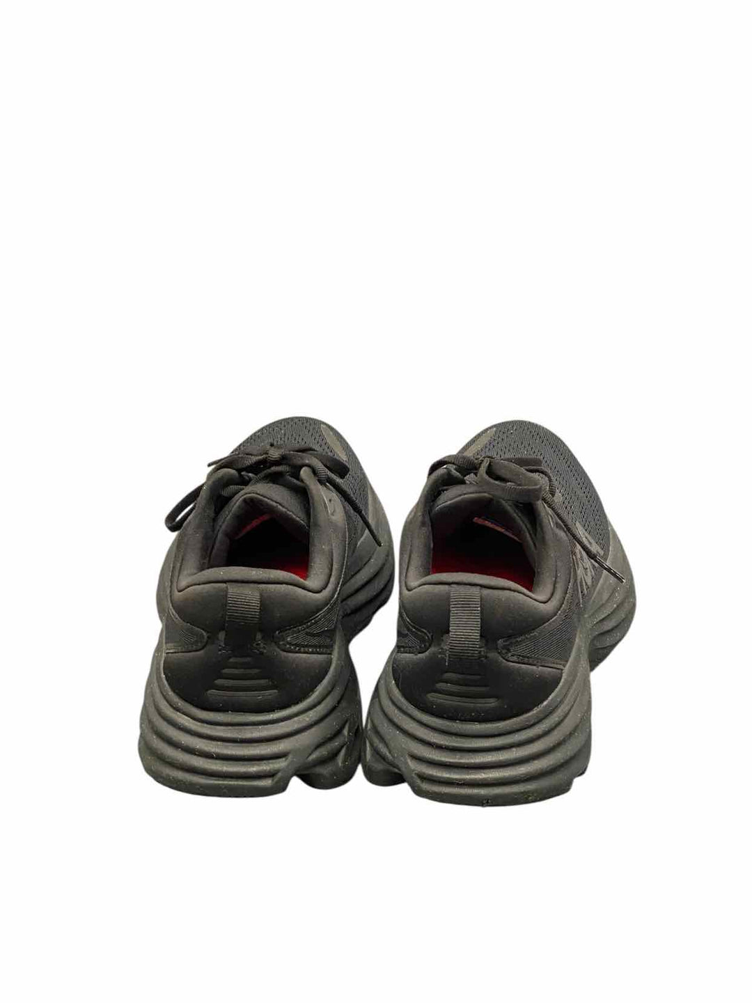 Hoka Shoe Size 8.5 Black Mesh Sneakers