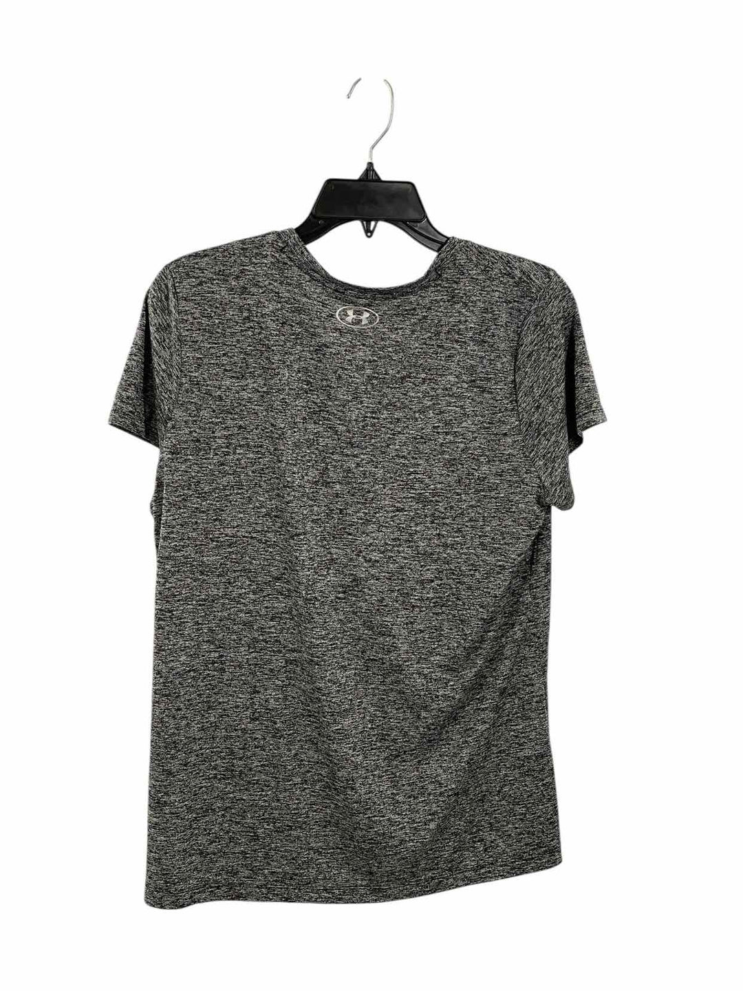 Under Armour Size L Grey Athletic Short Sleeve