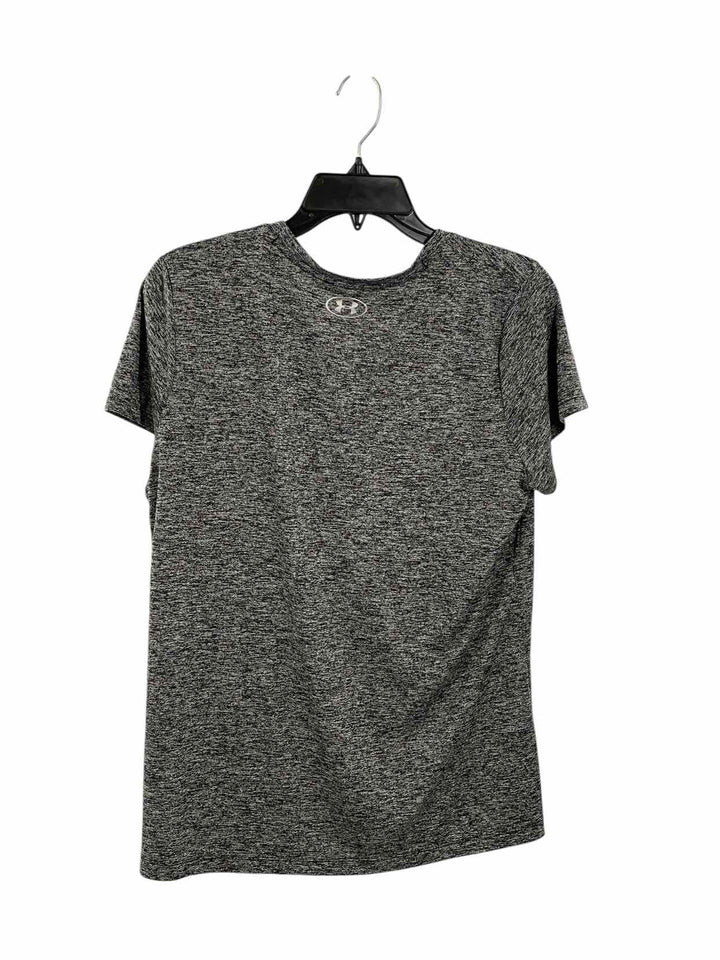Under Armour Size L Grey Athletic Short Sleeve
