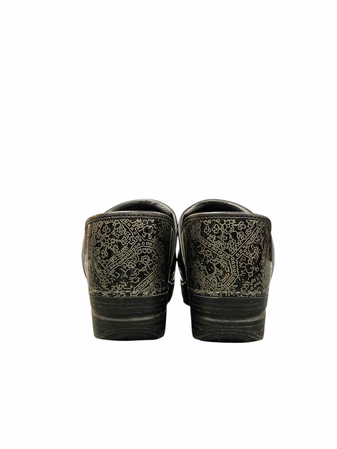 Dansko Shoe Size 40 Black Print Loafers