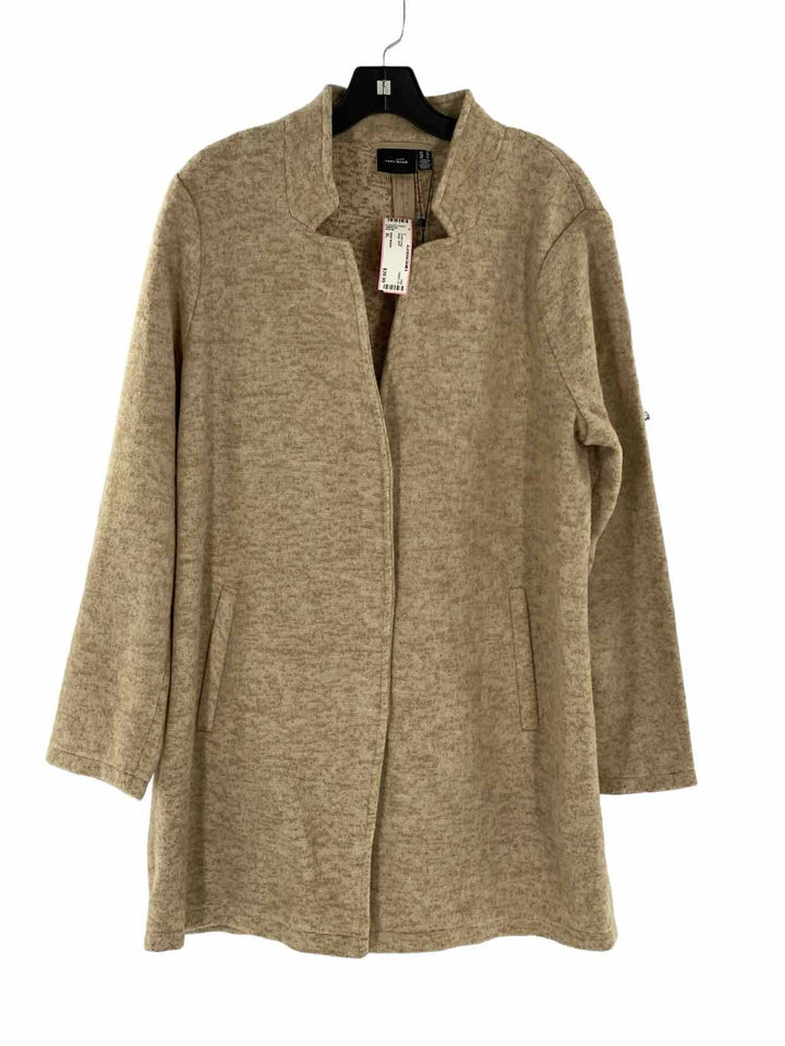 VERO MODA Size XL Beige Coat(Long)