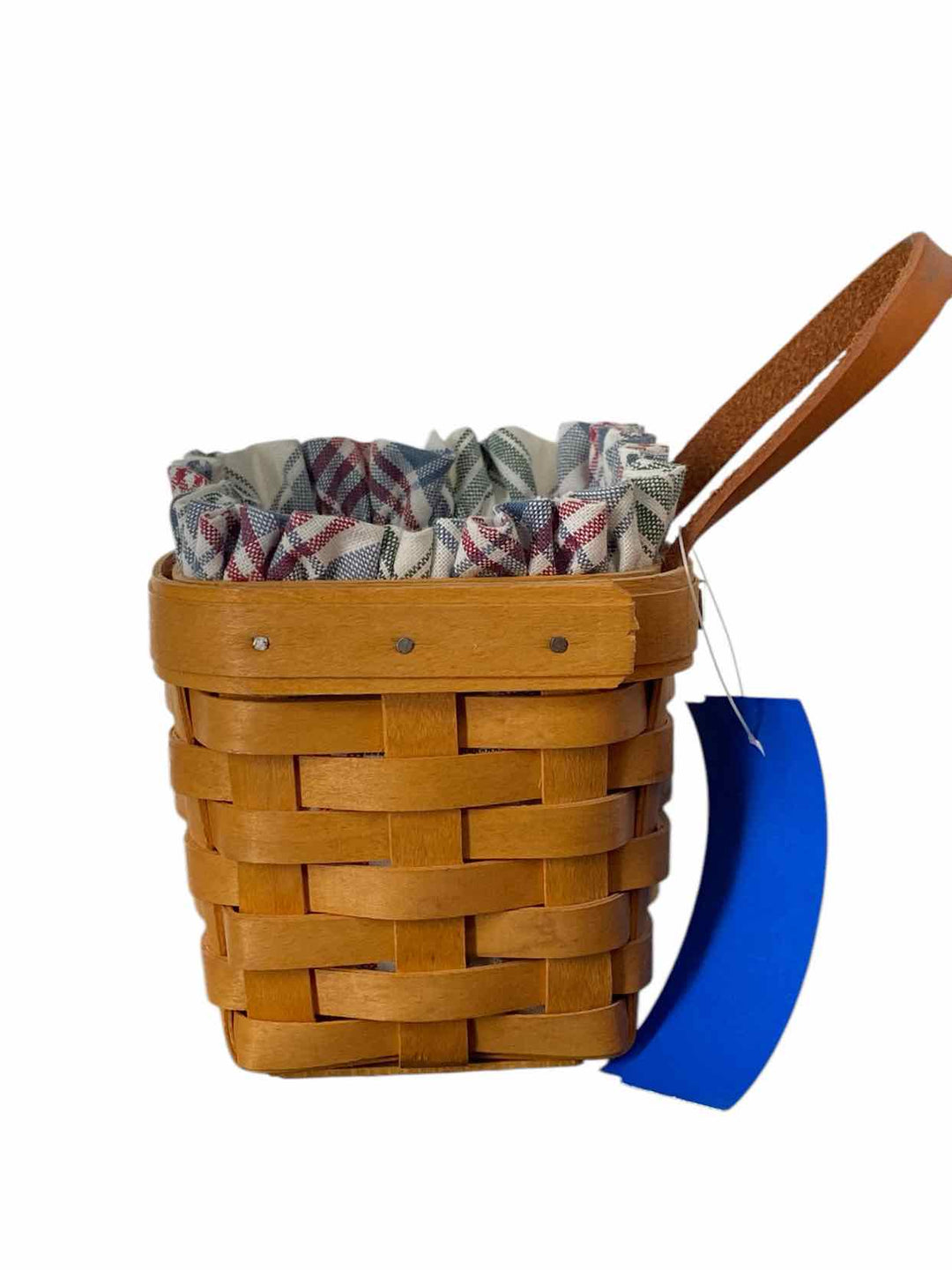 Longaberger Basket Includes Cloth & plastic liner Home Decor