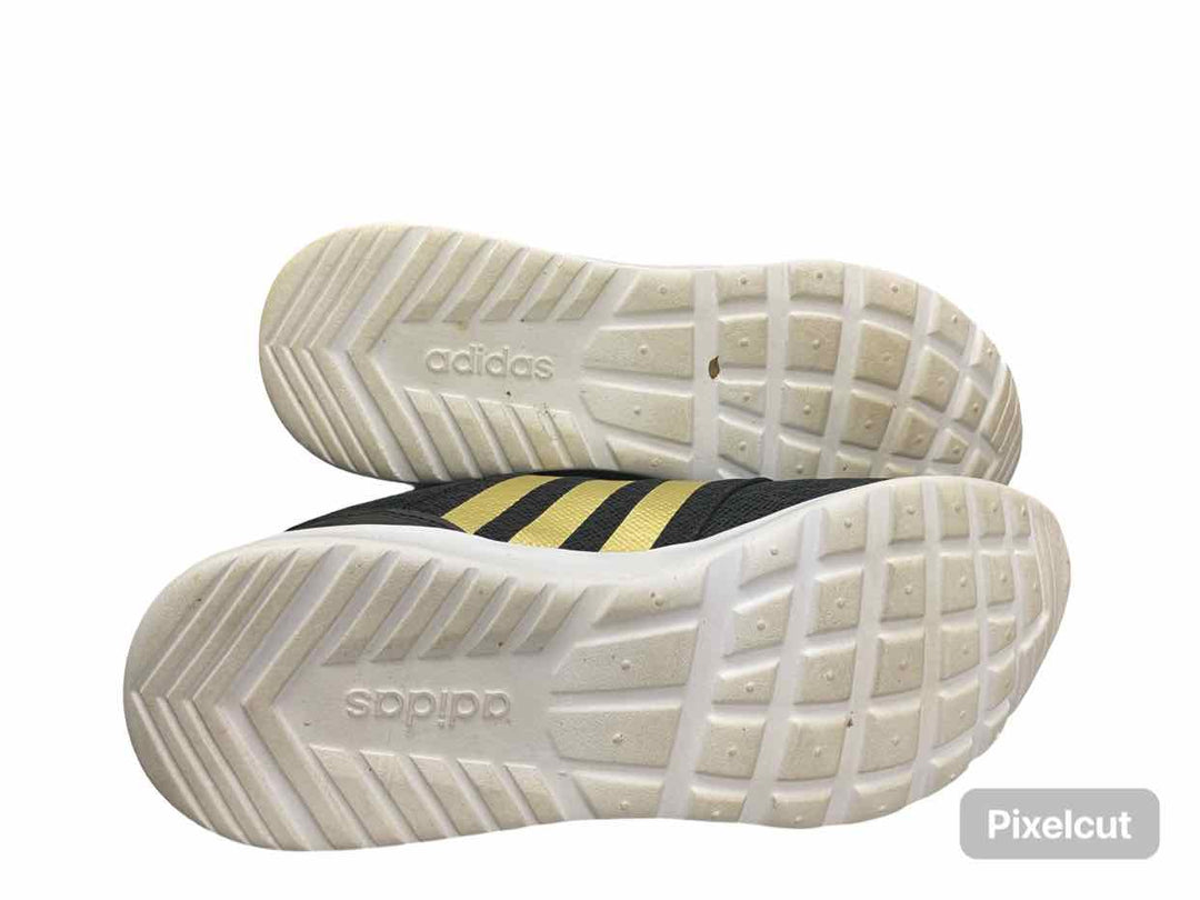 Adidas Shoe Size 9 Black Gold QT Racer 2.0 Sneakers
