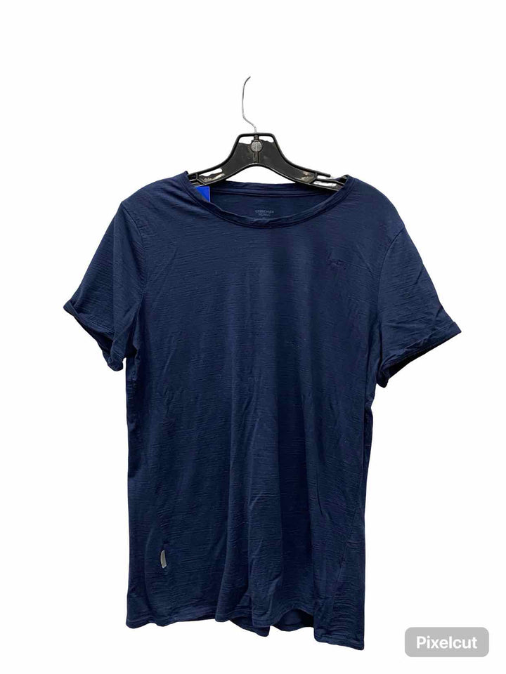 Icebreaker Size XL Blue 100% Merino Wool T-shirt