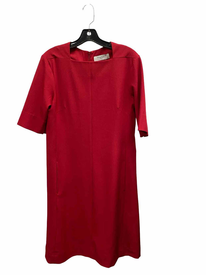 M.M. Lafleur Size 8 Red Dress